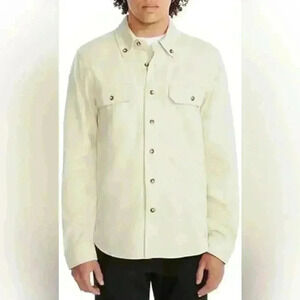 Lucky Brand Men's Lived-in Long Sleeve Utility Shirt S NWT